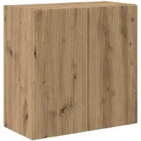 vidaXL TV Wandkast 59,5 x 31 x 60 cm Artisan Eiken Bewerkt hout