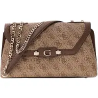 GUESS Schoudertas 'COLEEN LOGO SMALL SA HWSG97 49210' bruin