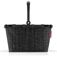 Reisenthel Carrybag Boodschappenmand Maat XS - 5L - Bouclé Zwart