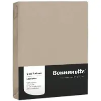 Bonnanotte Hoeslaken Katoen Kiezel 90x200