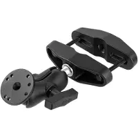 Ram Mounts Universele paalklembevestiging met ronde plaat - C-maat arm