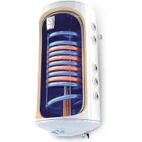 Tesy boiler met twee warmtewisselaars voor twee afzonderlijke alternatieve energiebronnen 120 liter