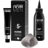 Nirvel Haarkleur Zonder Ammoniak Men 5 Minutes Nirvel G7 Lichtgrijs (30 ml)