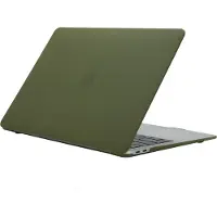 Mobigear Laptophoes geschikt voor Apple MacBook Pro 16 Inch (2019-2020) Hoes Hardshell Laptopcover MacBook Case | Cream Matte - Avocado - Model A2141