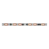 Bahco 496-1800 | Strijklat | T-profiel | 1800mm - 496-1800
