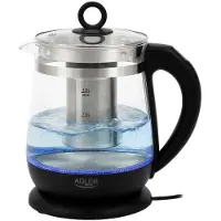 Adler Ad 1299 1.5l Waterkoker Transparant One Size / EU Plug 220V