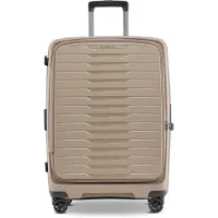 Stratic Gepäckstücke Novium ML Spinner 65 cm - Uitbreidbaar 68/77 liter - 65x45.5x25.5/28.5 cm - sand