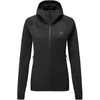 Mountain Equipment - Women's Jorasses Hooded Jacket - Fleecevest 34, zwart