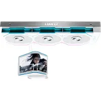 Lian Li HydroShift II OLED Curved 360TL White