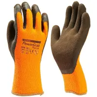 Towa PowerGrab Thermo Oranje 335 Latex Gecoate Werkhandschoen
