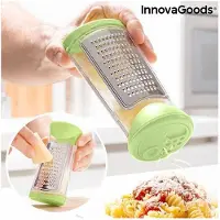 InnovaGoods 3-in-1 rasp met container en doseerdop Cheezy