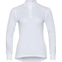 Odlo Ondershirt Women BL Top Turtle Neck LS Half Zip Active W White-M
