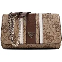 GUESS Schoudertas 'Crossbody Bag Latte Logo/Brown' lichtbruin