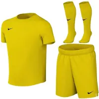Nike Dri-FIT Park VIII Tenue Kleuters Geel Zwart