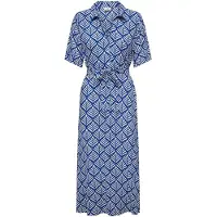 JDY Blousejurk 'JDYStarr' donkerblauw / wit