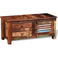 Prolenta Maison Exclusive - TV-kast, massief hout, antieke look