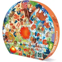 Hape puzzel Stone Age - educatief speelgoed karton 102 stukjes.