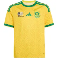 Adidas Functioneel shirt 'Südafrika 26' geel / curry / limoen / zwart