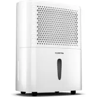 Klarstein DryFy 10L Luchtontvochtiger - 200W, 10L/dag, 1,8L tank, 42dB stil, Automatische ontvochtiging, Timer, voor ruimtes tot 12m², Elektrische ontvochtiger, Ruimteontvochtiger, Zwart