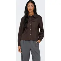 ONLY Blouse 'ONLMira' donkerbruin