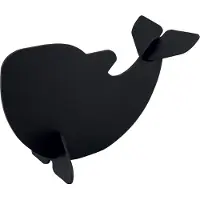 Securit 3D vrijstaande walvis-krijtbord met dierenmotief