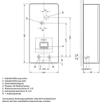 Vaillant VED E 21/8 P VED E 21/8 P Doorstroomboiler A (A+ - F) 21 kW