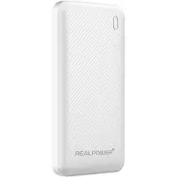 RealPower 558788 PB-10000 SSB,10.000mAh,Feststoffbatterie,weiss