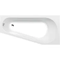 Hak Projekta R asymmetrisch bad 160x80x44cm, wit