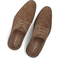 Stefano lauran Heren Nette Schoenen Msh0010098. - Camel - Maat 42