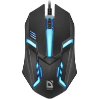 Defender MOUSE DEFENDER CYBER MB-560L BLACK 7 COLORS 1200DPI 3P
