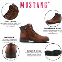 Mustang Veterlaarzen cognac