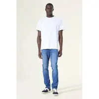 Garcia Russo heren Jeans, 28/34, Blauw, Tapered fit
