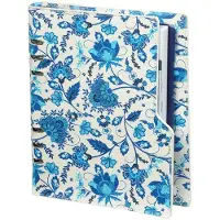 Kalpa 1016-78 Clipbook A5 Ringband Organizer Delftsblauwe bloemen 1 week per 2 paginas 2026-2027-2028