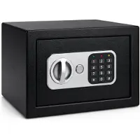 Stahlex Superlock - Elektronische Kluis met Persoonlijk Cijferslot & Sleutel (Tot 8 cijfers)