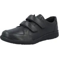 Solidus 64500 Klittenbandschoenen | Maat 10.5 Heren Zwart