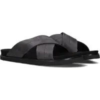 Stefano lauran Heren Slippers 26002 - Zwart - Maat 44