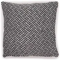 Ancient Wisdom - Sierkussenhoes - Kussenhoes met kruislingse print zwart - 40x40 cm - Decoratie - Interieur - Textiel - Kussen