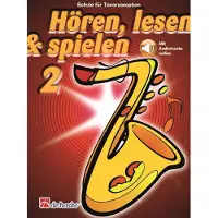 De Haske Hören, lesen, spielen, Band 2 Tenor-Saxophon - Educatief