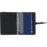 Kalpa 1111-01 Personal Ringplanner Korrel Zwart 1 week per 2 paginas 2026-2027-2028