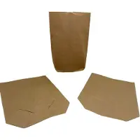 Packlinq Kruisbodem Zakken (Inhoud 20 kg) 42x63 cm - 1 laags 90 g/m2 (100 Stuks)