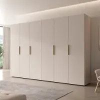 Meubella - Kledingkast Marquesa - Beige - 300 cm