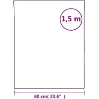 vidaXL Spiegelfolies 2 stuks zelfklevend 60x150 cm PET