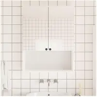vidaXL Spiegelfolies 2 stuks zelfklevend 60x200 cm PET