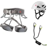 Ocun - Via Ferrata Twist Shard Set - Klimset M-XL, grijs/groen