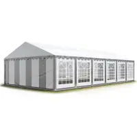 Sonstiges Partytent 6x12 m, PVC 700, grijs wit