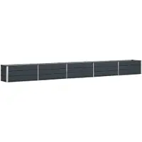 vidaXL Plantenbak Antraciet 480 x 50 x 45 cm Gegevens staal