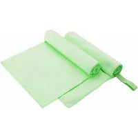vidaXL Sporthanddoeken 2 st Groen 100 x 50 cm