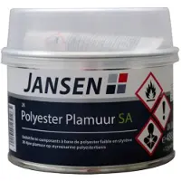Jansen 2K Polyester Plamuur SA 500 GR