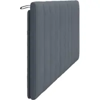 vidaXL Hoofdbordkussen "Hanko" 180 cm fluweel donkergrijs