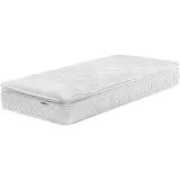 Beliani LUXUS - Pocketveringmatras - Crème - 90 x 200 cm - Polyester
